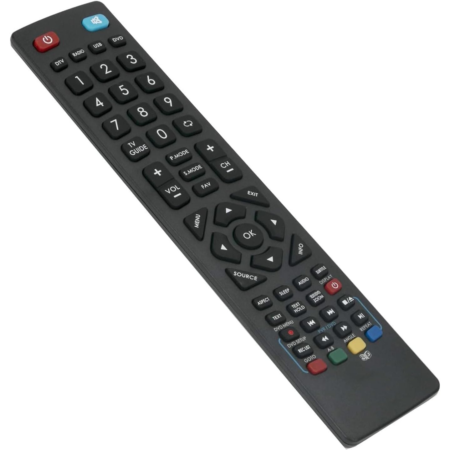 277087 - SHARP Telekomandë Zëvendësuese SHW/RMC/0103 për modele LC-40CFE5200E, LC-22CFE4000ES, LC-40FG3341K, LC-24CHF4011E, LC-49CFE5001E, LC-48CFE4041K, LC-24CHE4012E, LC-50CFE5101K