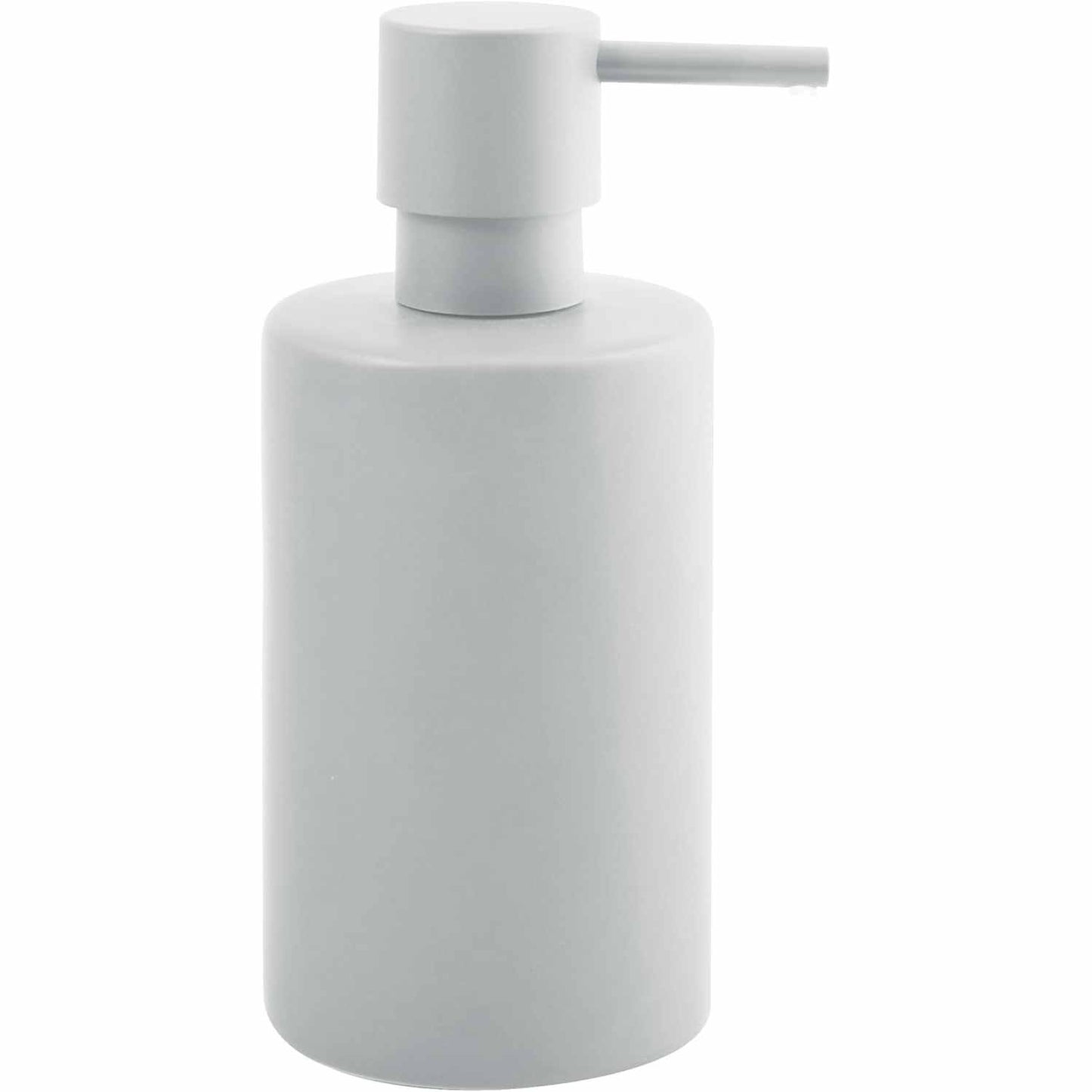 258260 - SPIRELLA Tub dozatori sapuni me pompë çeliku inox, 300 ml, porcelan, i bardhë mat, i qëndrueshëm