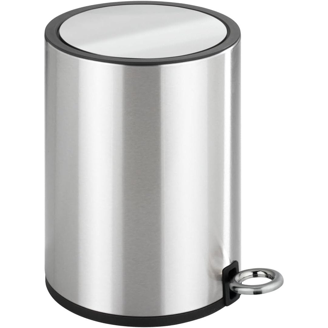 195779 - WENKO Kovë Kozmetike 22713100 Monza me Mbyllje të Lehtë me Pedale, Kapacitet 3L, Material Çelik Inox i Lëmuar, Madhësia 18.5 x 25.5 x 24.5 cm