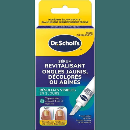 303771 - DR. SCHOLL Serum Rigjallërues për Thonjtë e Verdhë, 10ml, veprim i trefishtë: zbut, ndriçon, hidraton