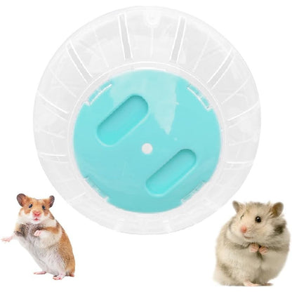 198671 - JVHLOV - Top Rrotë Ushtrimi për Hamster dhe Kafshë të Vogla si Miu Shtëpiak dhe Gerbilët, Diametri 14.5 cm