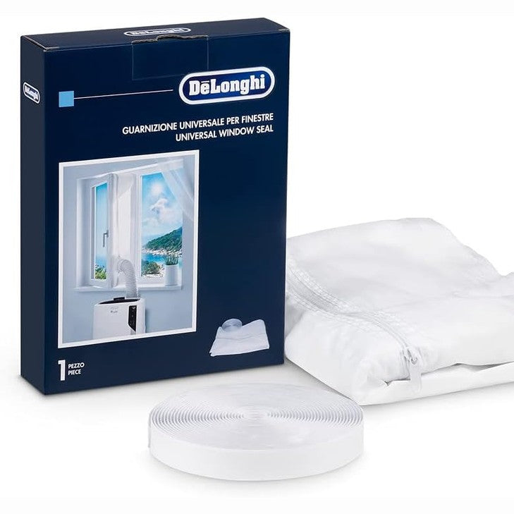 288793 - DE'LONGHI Kit Universal për Instalimin e Dritareve DLSA012 - Guarnicion dritaresh për kondicionerë portativë, i bardhë