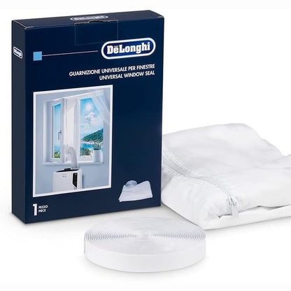 288793 - DE'LONGHI Kit Universal për Instalimin e Dritareve DLSA012 - Guarnicion dritaresh për kondicionerë portativë, i bardhë