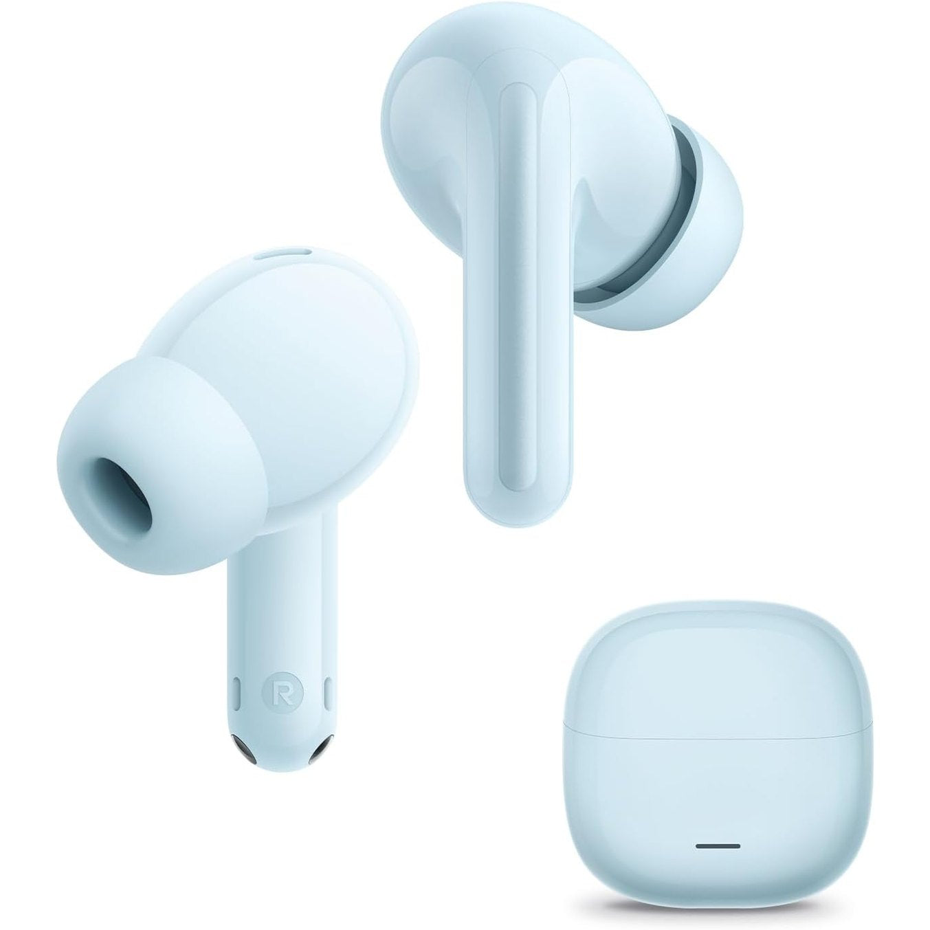 268606 - XIAOMI Redmi Buds 8 Lite: kufje TWS në vesh me anulim zhurmash deri në 42 dB, altoparlantë 12.4 mm, jetëgjatësi baterie deri në 36 orë, Bluetooth 5.4, Blu