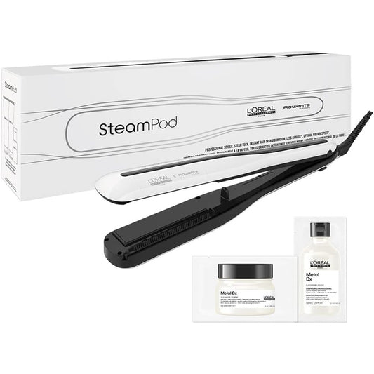 320851 - L'ORÉAL PROFESSIONNEL Steampod 3 | Drejtues me avull për drejtimin dhe kaçurrelat, përfshin shampo dhe maskë