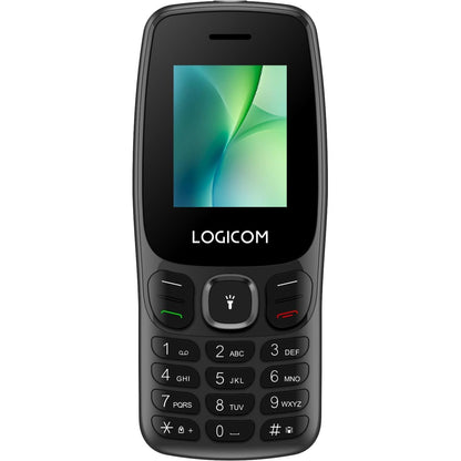 320159 - Telefon celular Posh 405 – Telefon 4G i zhbllokuar, Kartë SIM e dyfishtë, Ekran 1.77”, Jetëgjatësi baterie 200 orë, Kamera, Fener, Memorie e zgjerueshme 32GB, Portë USB-C, E zezë