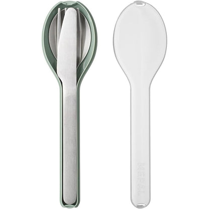224350 - MEPAL Set takëmesh me 3 pjesë Ellipse, Thikë, pirun dhe lugë, Çelik inox, Sherbelë nordike