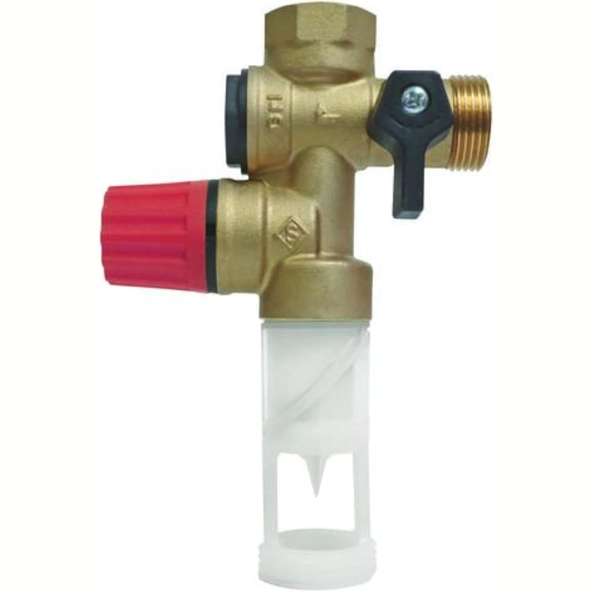 313205 - SOMATHERM Grup sigurie prej çeliku inox 3/4" - për ujë agresiv - Kompakt dhe i qëndrueshëm - Për montim vertikal ose horizontal