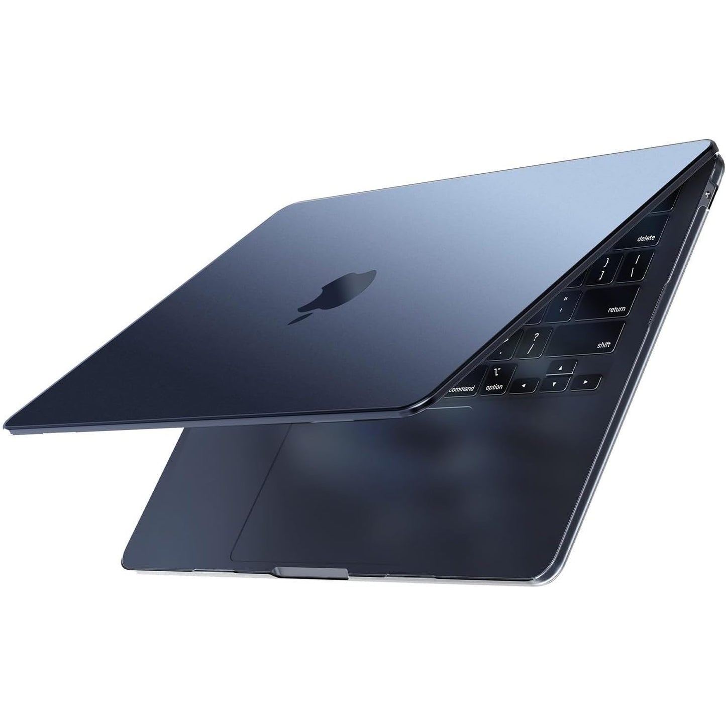 273845 - EOOCO Mbrojtëse për MacBook Air 15 inç M5 M4 M3 M2 2026 2025-2023 A3448 A3241 A3114 A2941, Ultra e Hollë Mat, Midnight