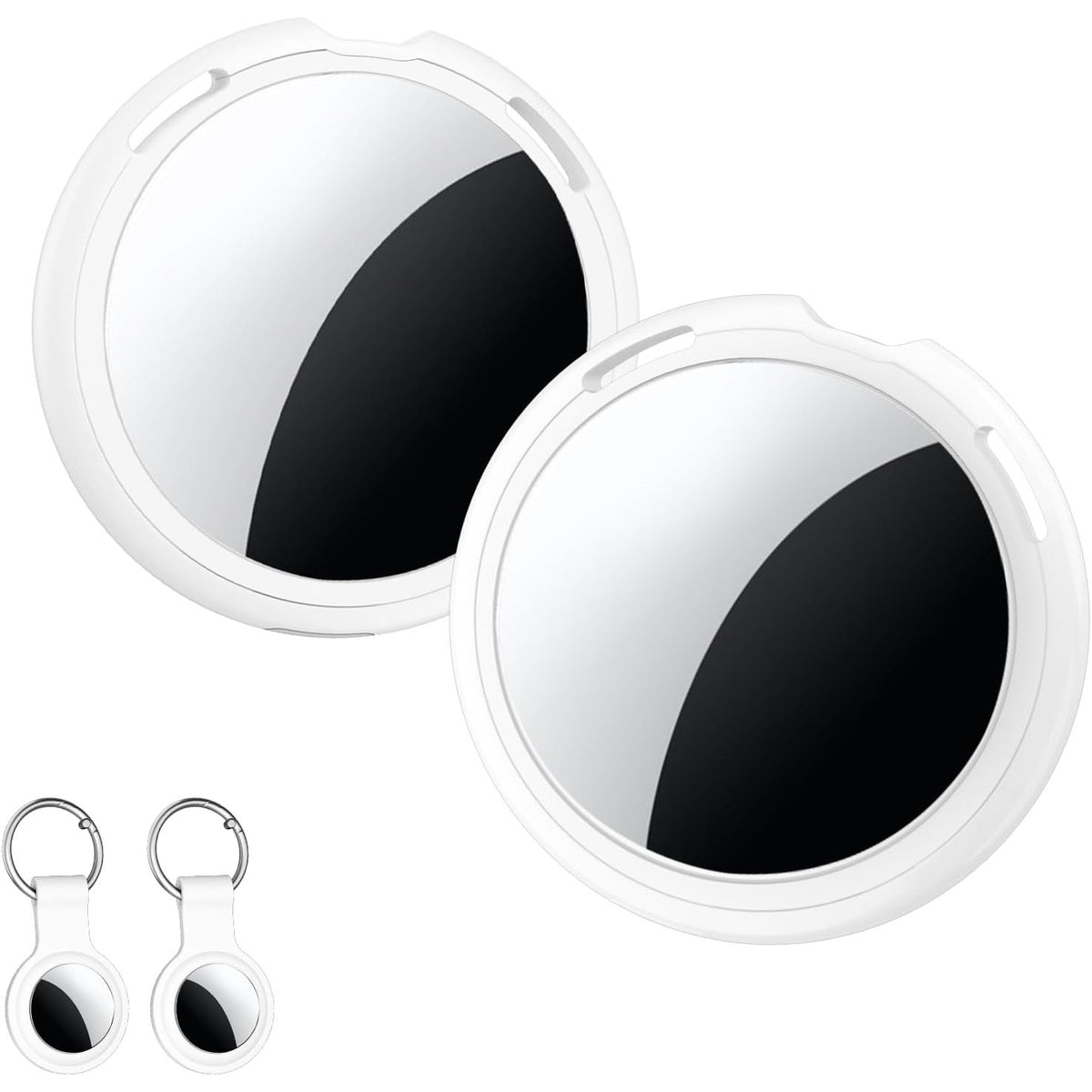 308993 - APPLE Pako me 2 etiketa gjurmuese ajri [MFi Certified] për Apple Find My (vetëm iOS)