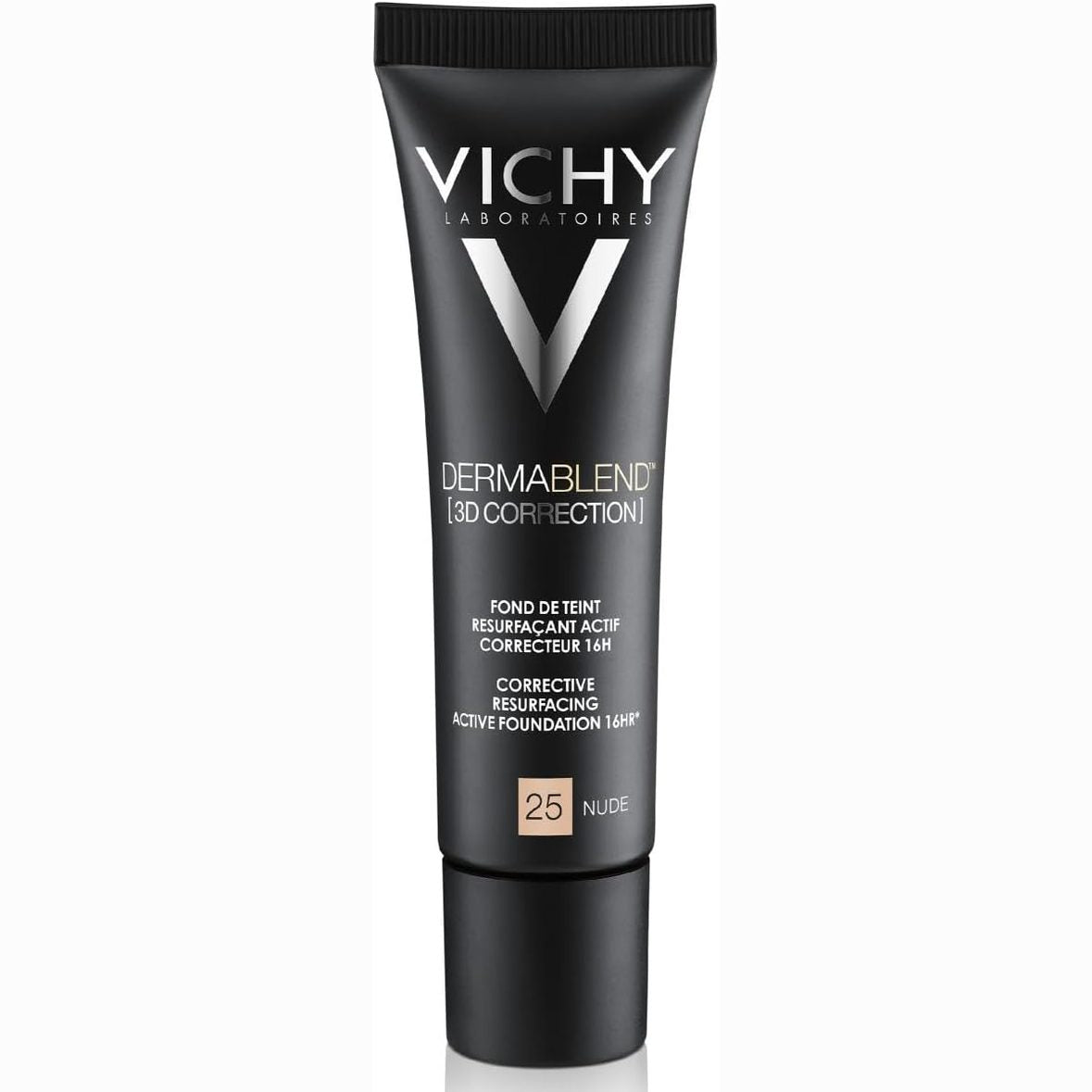 321309 - VICHY Dermablend [3D Korrigjim], 30 ml, Grim për Korrigjimin e Lëkurës, Fondatinë për lëkurë me njolla dhe të prirur ndaj akneve, Nuanca: 25 nude
