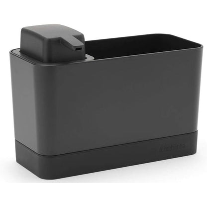 214268 - BRABANTIA Tabaka për lavaman kuzhine + shpërndarës sapuni, Gri e errët
