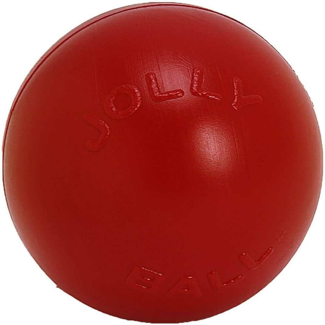 226215 - JOLLY PETS Push-n-Play Hundespielzeug, Top, 35 cm, i Kuq, 14 Inç/Ekstra i Madh