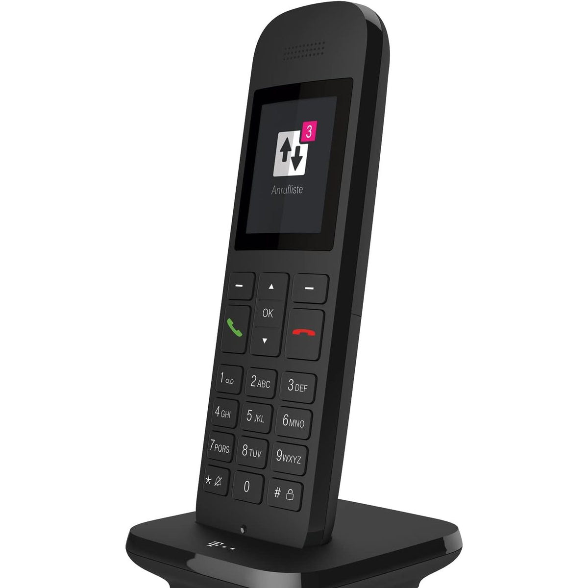 299462 - TELEKOM Telefon fiks pa tel Speedphone 12, ekran me ngjyra, HD Voice, DECT, për ruterët Telekom Speedport Smart & Pro, rrezatim të ulët