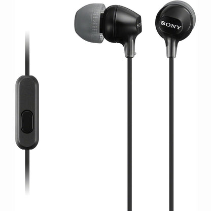 277146 - SONY Kufje MDR-EX15APB me mikrofon - të zeza
