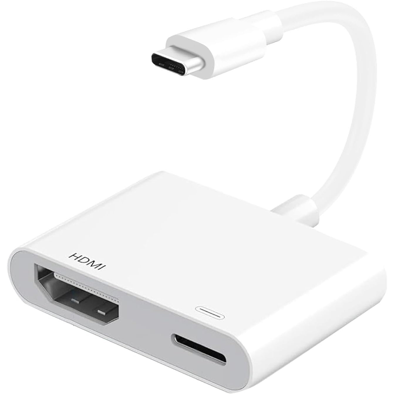 277163 - LUOAVA Përshtatës USB-C në HDMI për iPhone 17/16/15, Përshtatës AV Dixhital Type-C, për HDTV/Projektor/Monitor