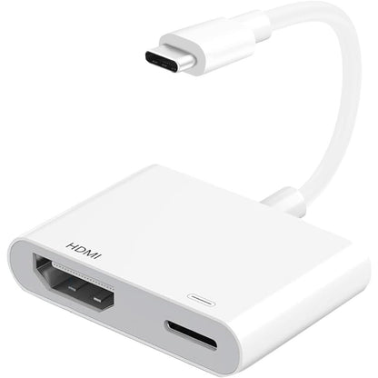 277163 - LUOAVA Përshtatës USB-C në HDMI për iPhone 17/16/15, Përshtatës AV Dixhital Type-C, për HDTV/Projektor/Monitor