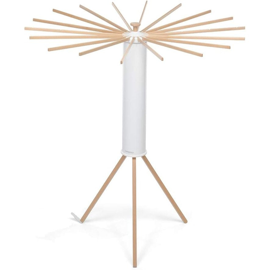 175067 - FOPPAPEDRETTI Rafti Tharëse Rrobash 'Octopus Myhome', Material: Alumin, PVC, Dru Ahu, Ngjyra: e Bardhë, Madhësia: 112 x 112 x 121 cm, Ngjyra Natyrale