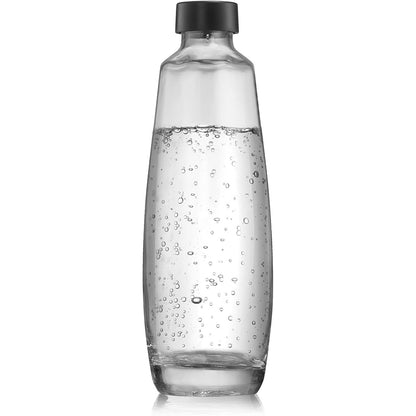 220082 - SODASTREAM Karafë qelqi për pajisje DUO për ujë të gazuar dhe sodë, I sigurt për lavastovilje, Transparent