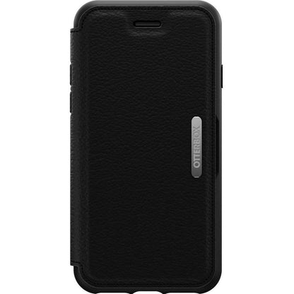 273271 - OTTERBOX Mbështjellëse Strada për iPhone 7/8/SE Gjenerata e 2-të/SE Gjenerata e 3-të, Rezistent ndaj goditjeve, Lëkurë Premium, 2 vende për karta, e zezë