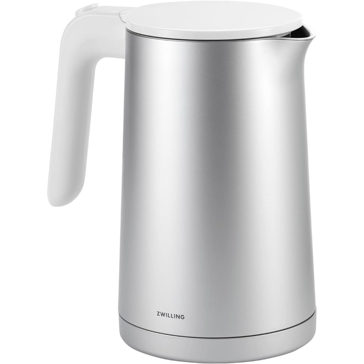 276389 - ZWILLING ENFINIGY Çajnik 1.0 litër, filtër gëlqeror çelik inox, mure të dyfishta, 1850 vat, argjend