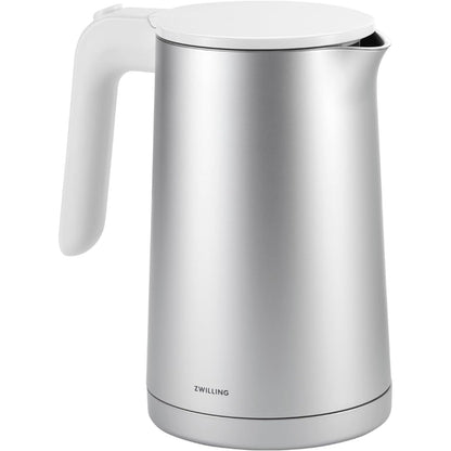 276389 - ZWILLING ENFINIGY Çajnik 1.0 litër, filtër gëlqeror çelik inox, mure të dyfishta, 1850 vat, argjend