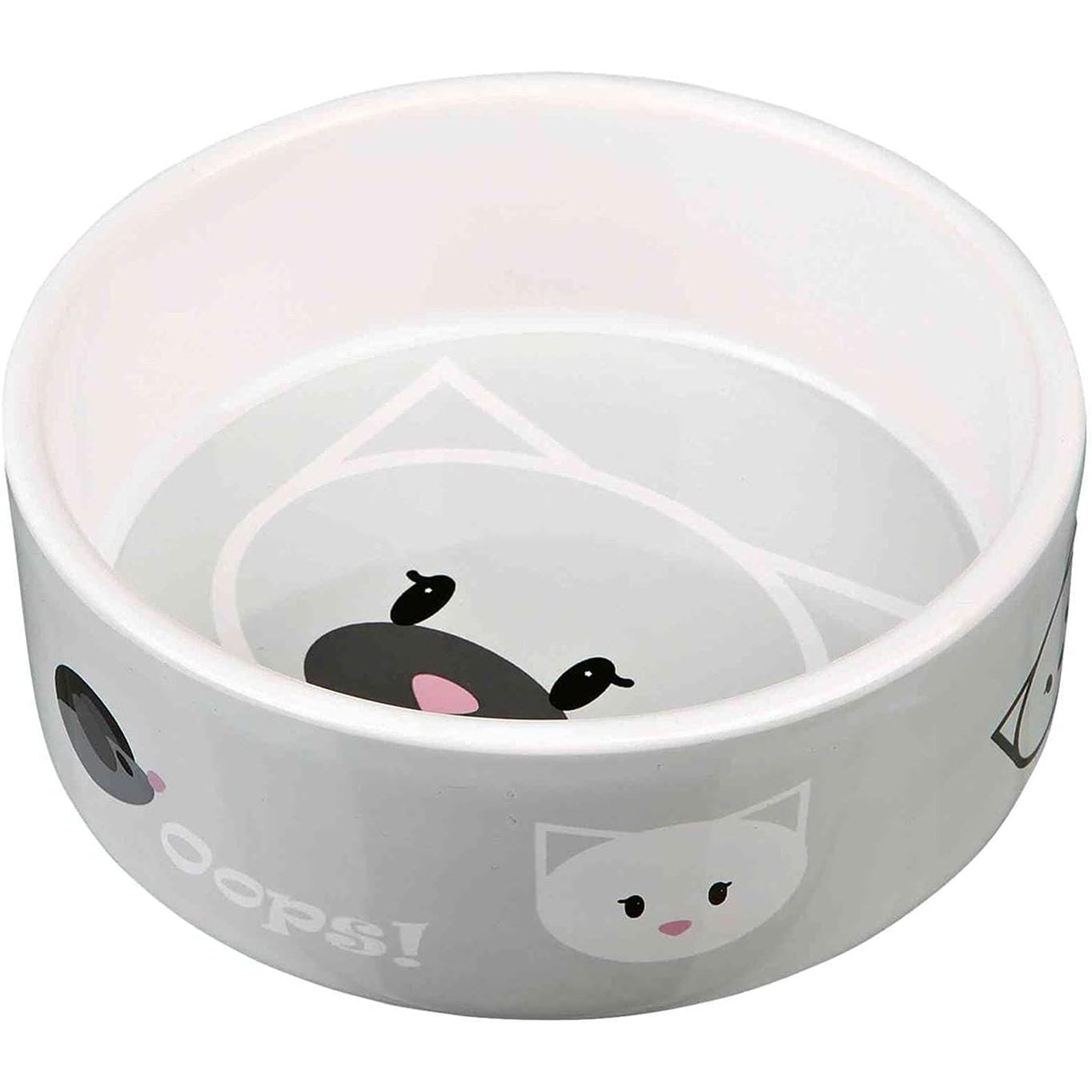 243021 - TRIXIE Ushqyes Qeramik Mimi, 0.3 L/ø12 cm, Cat (Ngjyra të Rastësishme)