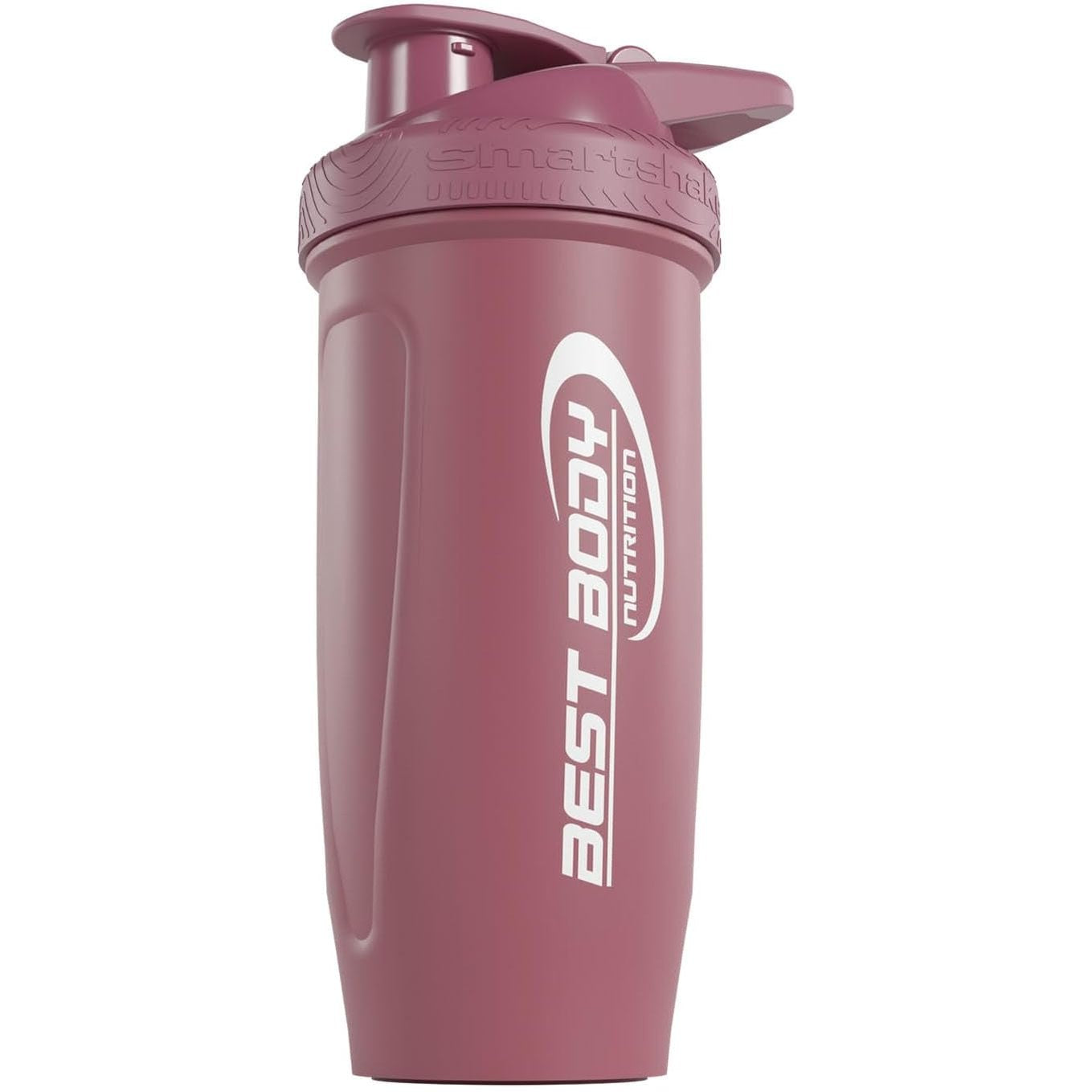 321641 - BEST BODY NUTRITION Shaker proteinash prej çeliku inox, 700 ml, Reforce, me sitë të integruar, rozë mat