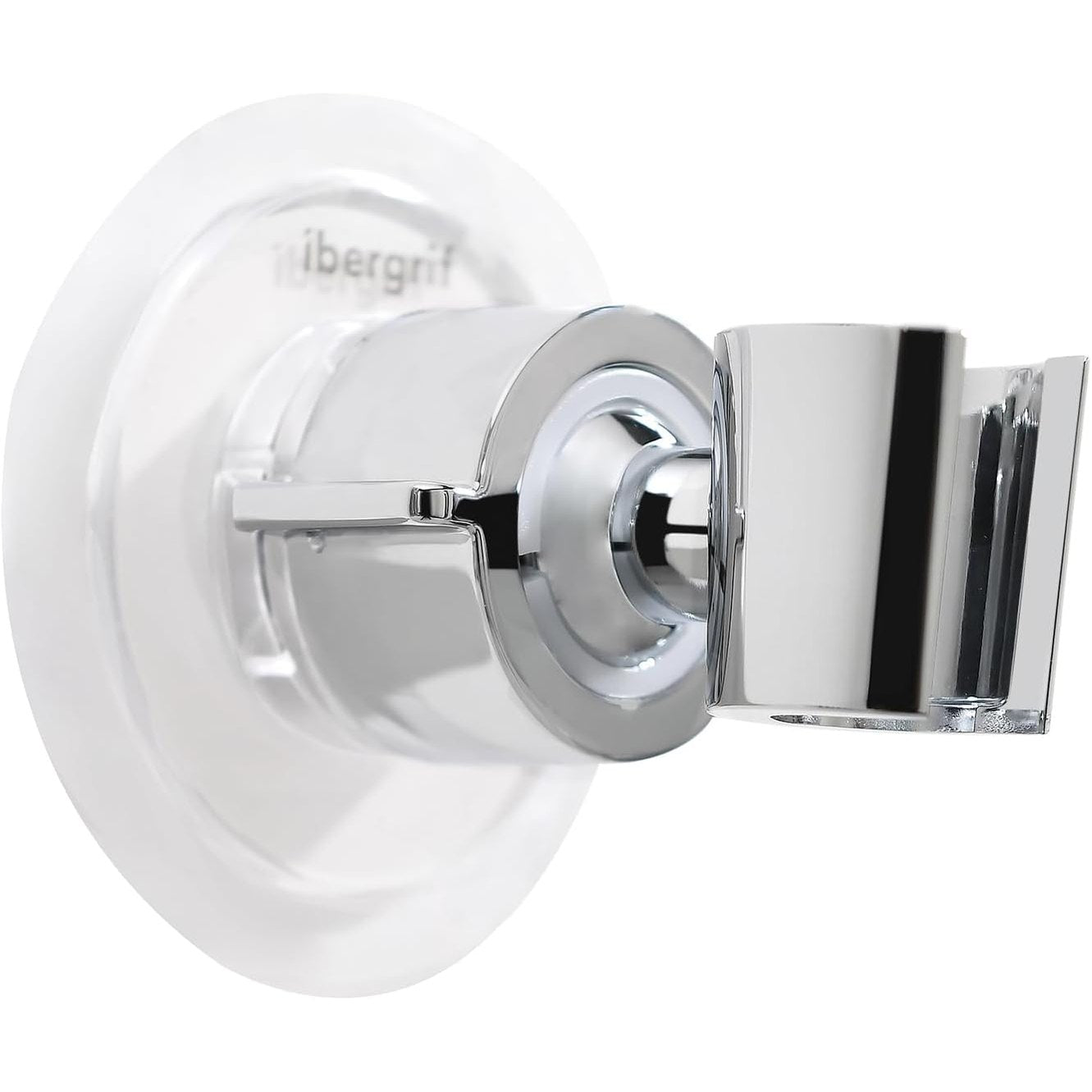 322750 - IBERGRIF MBAJTËSE DUSHI NGJITËSE, NUK KËRKOJ SHPIM, MBAJTËSE KOKE DUSHI E RREGULLUESHME 360°, ARGJEND