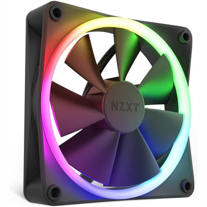 268410 - NZXT F120 RGB VENTILATOR, PWM 120 mm, ftohje pa zhurmë, RF-R12SF-B1, i zi