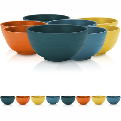 277578 - KYRATON TASA PLASTIKE PËR DRITHËRA, 8 COPË, 760 ML, TASA PËR MËNGJES, TË RIPËRDORSHME