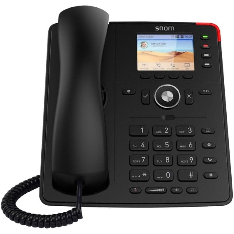305139 - TELEFON ZYRE IP SNOM D713, 4 SIP, AUDIO HD, GIGABIT POE, 00004582