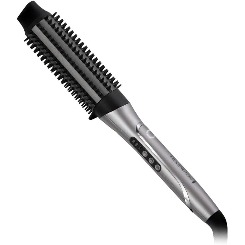 289564 - REMINGTON Furçë për Vëllim PROluxe You, Furçë me Ajër të Nxehtë 38 mm, Intelligent StyleAdapt™, Veshje Qeramike Diamond, 3 Cilësime Nxehtësie 160-210°
