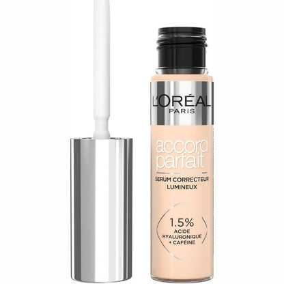 318392 - L'ORÉAL PARIS - Serum Korrektues dhe Ndriçues - Korrigjon Rrathët e Errët dhe Hidraton - Formulë me Acid Hialuronik dhe Kafeinë - Nuanca: 1R - 11 ml