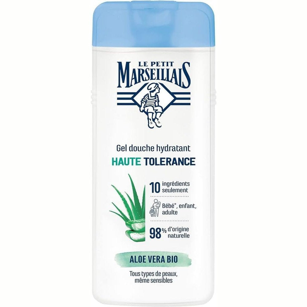 318723 - LE PETIT MARSEILLAIS - Xhel Dushi Hidratues me Aloe Vera Organike, 400ml, 98% përbërës natyral