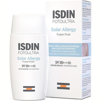 271635 - ISDIN Foto Mbrojtës për Fytyrën nga Alergjia Diellore SPF 50+, 50 ml