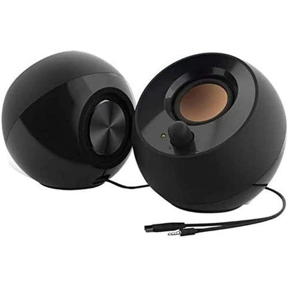276744 - CREATIVE LABS Altoparlant Pebble 4.4W, 2.0 kanale, Me Tel, 3.5 mm, 4.4 W, 100 - 17000 Hz, I Zi