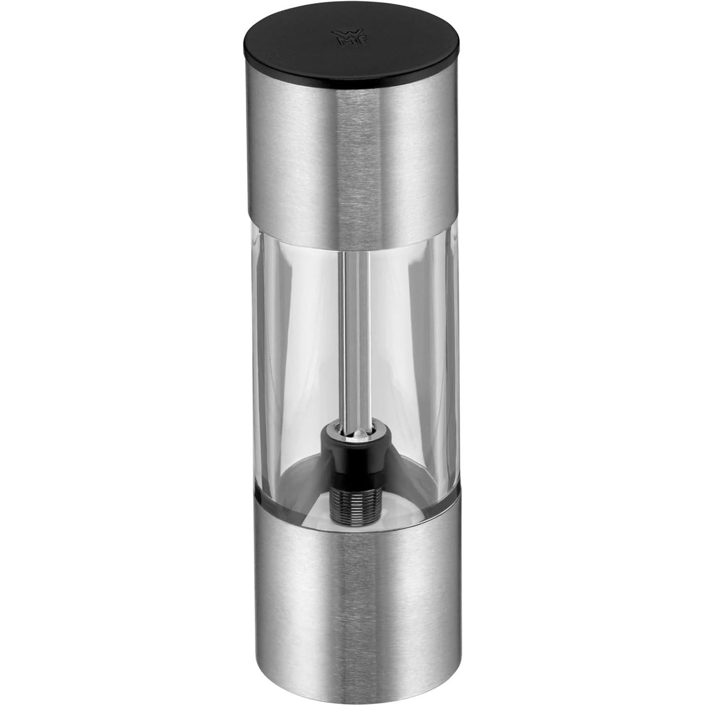 263619 - WMF Mini Mulliri i Erëzave, i vogël, 11 cm, bosh, çelik inox Cromargan, mekanizëm bluarjeje qeramik