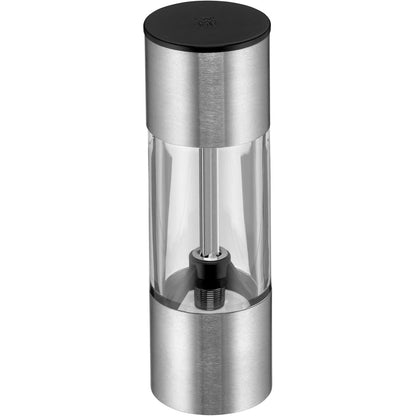 263619 - WMF Mini Mulliri i Erëzave, i vogël, 11 cm, bosh, çelik inox Cromargan, mekanizëm bluarjeje qeramik