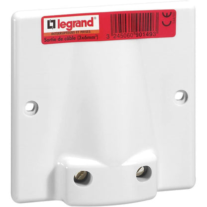 335452 - LEGRAND Prizë Kabllosh 95x95 20/32A me fiksim me vidë, e montuar në mur, 1 prizë për kabllo Ø17mm deri në Ø19mm