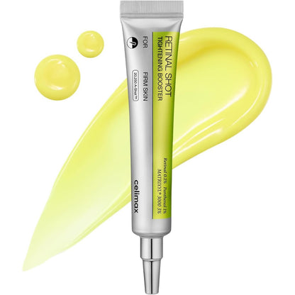 275604 - CELIMAX - The Vita A Retinal Injection Tightening Booster - Serum Anti-Rrudha - 15 ml - Efekt i Menjëhershëm për Fytyrën - Kundër Vijave dhe Rrudhave të Vrenjtura - Kujdes Korean për Lëkurën
