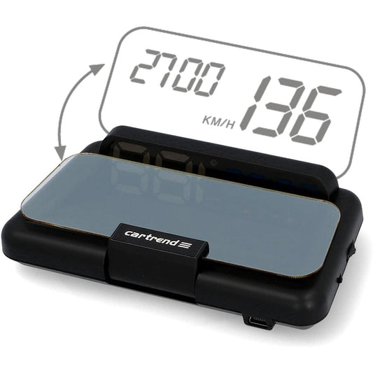 292944 - Cartrend - Head-Up OBD2 & HUD, ekran shpejtësie, takometër makine, matës temperature uji, RPM motori, 12V