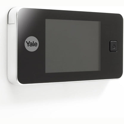 312579 - VRIMA ELEKTRONIKE DIXHITALE YALE 45-0500-1432-00-5001, e Bardhë, Kënd Shikimi 105°, Kamera me Cilësi të Lartë