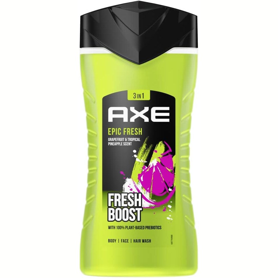 304035 - Axe - 3në1 Duschgel & Shampo, Epic Fresh, 250 ml