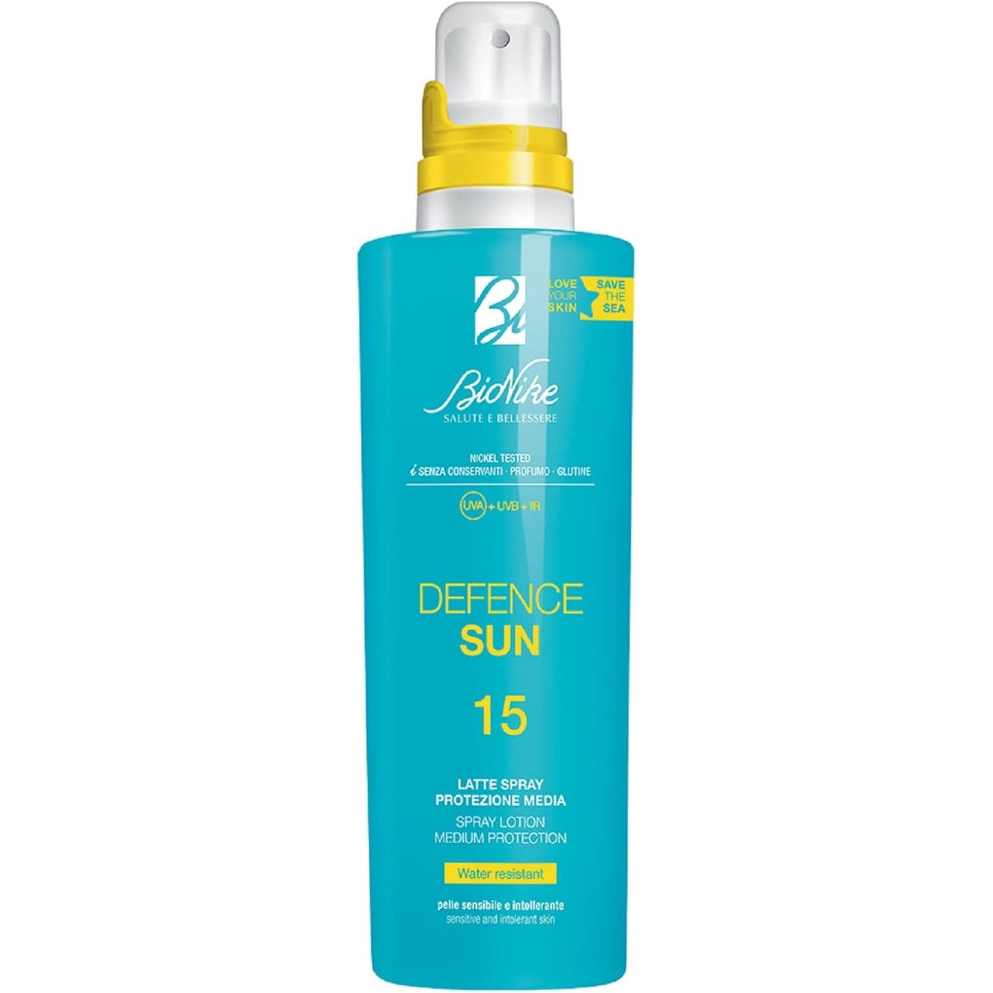 272241 - BIONIKE Defence Sun - Sprej me qumësht kundër diellit, për lëkurë të ndjeshme dhe intolerante, 200 ml