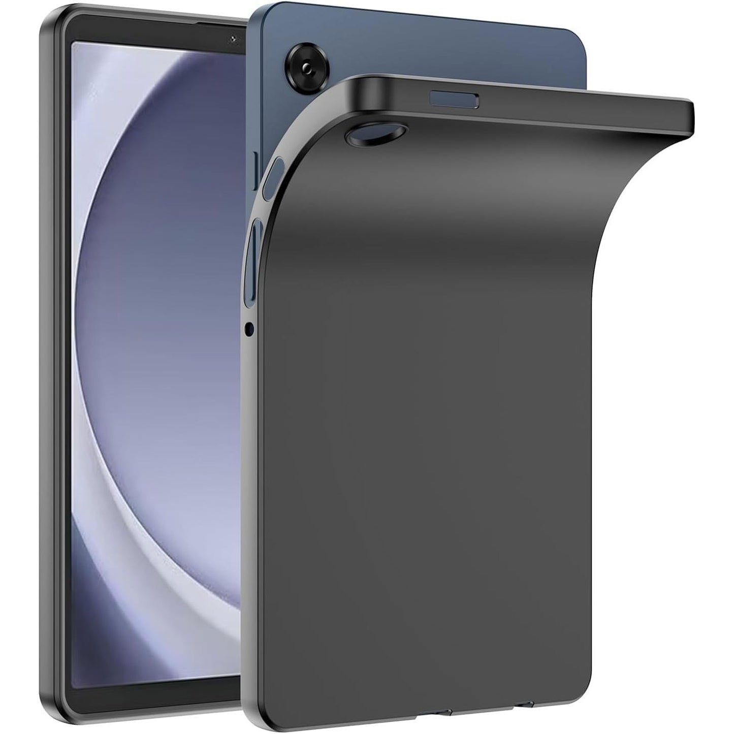 267314 - Mbrojtëse silikoni për Samsung Galaxy Tab A9 8.7" 2023, e zezë