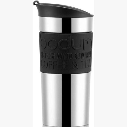 247620 - BODUM Gotë Udhëtimi me Vakum 11068-01, Plastike, 0.35 l, E Zezë, S, Pako me 1 copë