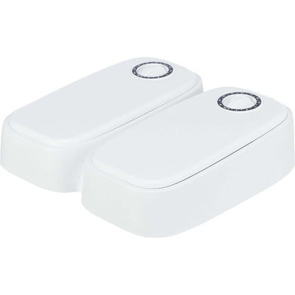 214163 - TRIXIE Ushqyes automatik TX2, 2 x 0.3 l/27 x 7 x 24 cm, i zi/i bardhë