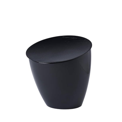 186315 - MEPAL - Kosh Mbeturinash Kuzhinë me Kapak Calypso, 2200 ml, i Vogël, Material Plastik, i Sigurt për Lavatriçe, Ngjyra Nordic Black