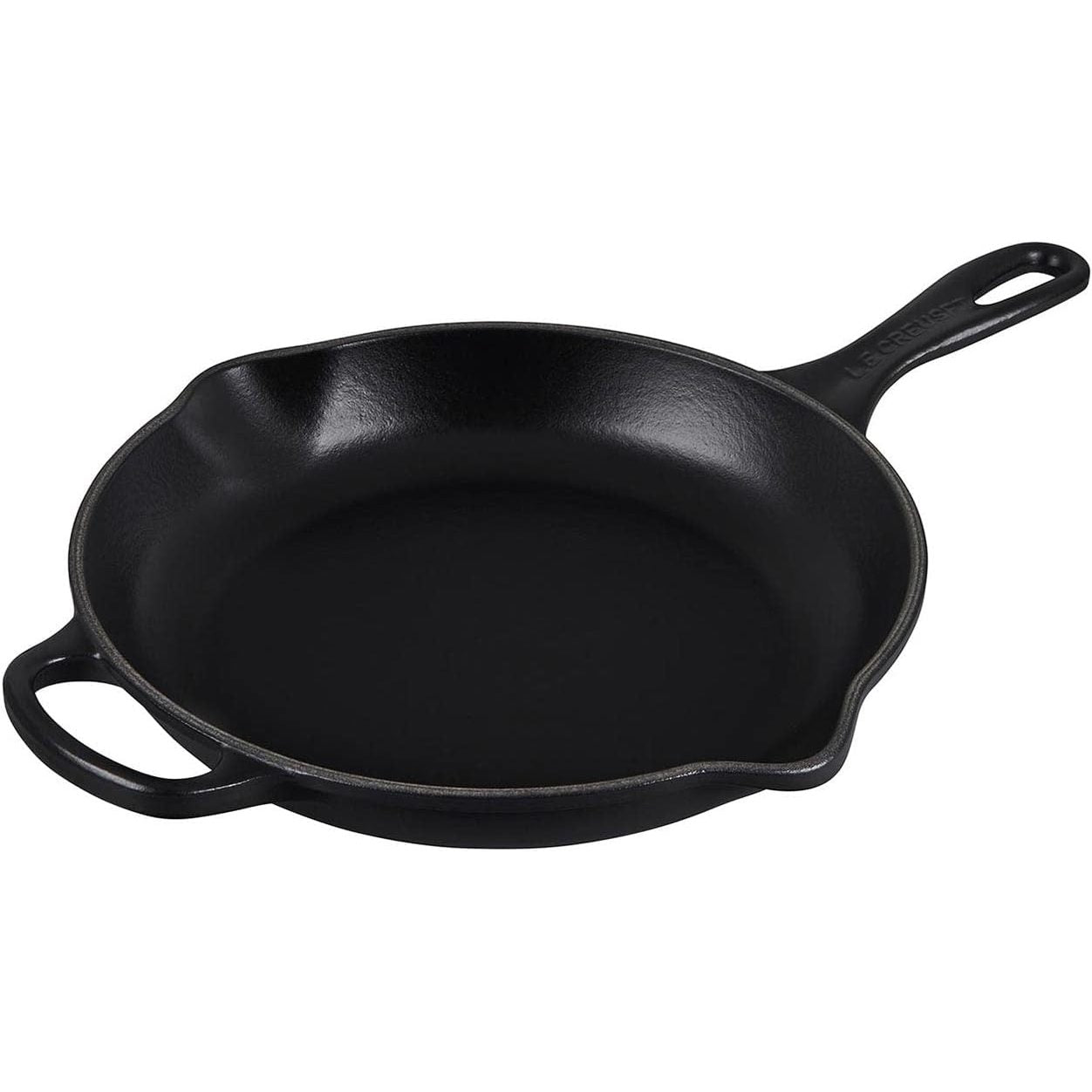 250062 - LE CREUSET Tigan për skuqje dhe servirje prej gize Signature, Ø 23 cm, I përshtatshëm për të gjitha llojet e sobave, Përfshirë induksionin, 1.93 kg, I zi, 20182230000422